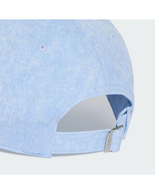 Adidas Blue Washed Denim Cap