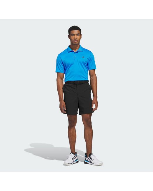 Adidas Blue Adi Performance Polo Shirt for men
