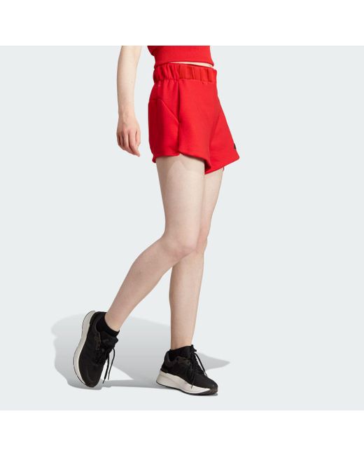 Adidas Red Z.N.E. Shorts