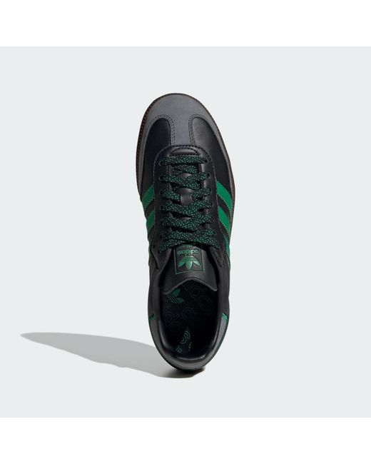 Adidas Green Samba Og Shoes