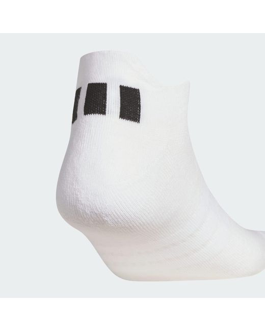 Adidas Metallic Performance 3 Pk Ankle Socks