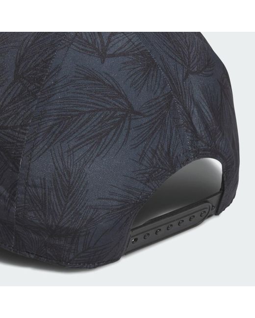 Cappellino Tour Print Snapback di Adidas in Blue da Uomo