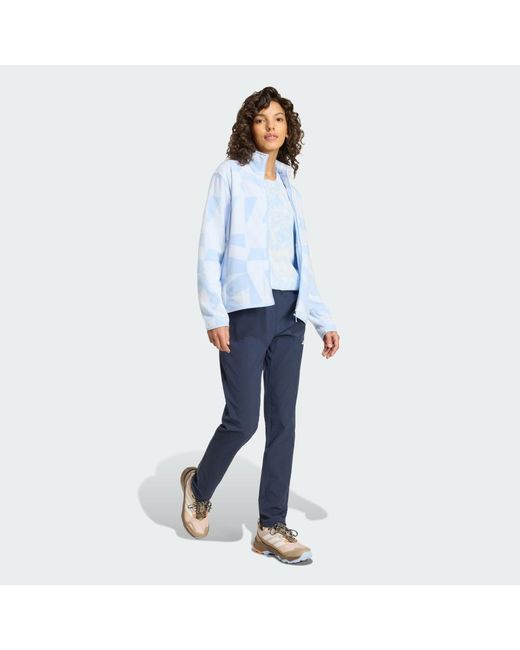 Adidas Blue Multi Essentials Stretch Joggers