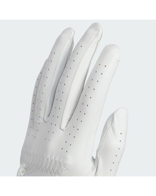 Adidas White Pro Leather Glove Single for men