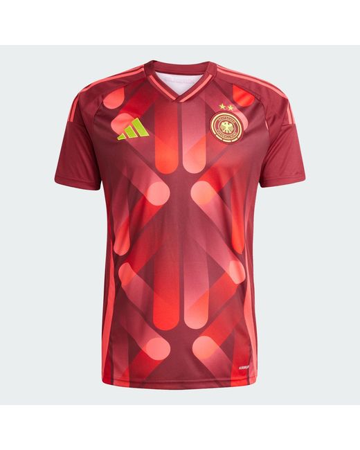 Adidas Red Germany 25 'S Team) Away Jersey for men