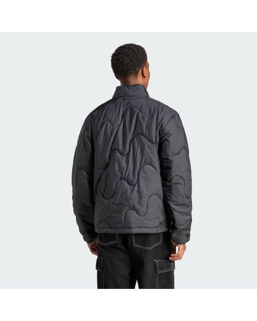 Adidas Black Nuganic Light Insulation Jacket for men