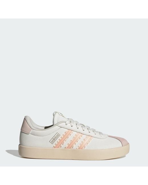 Adidas Natural Vl Court 3.0 Shoes