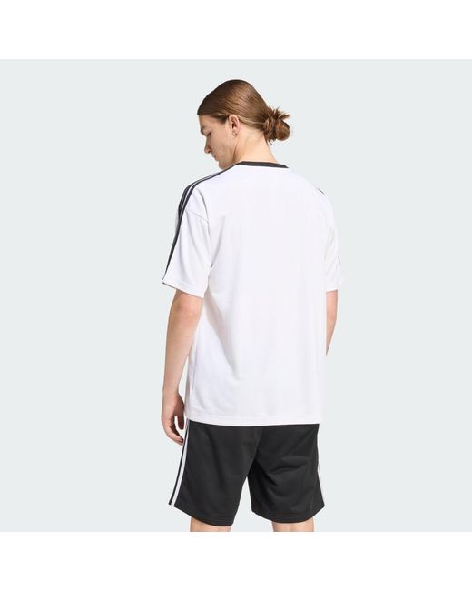 Adidas White Adicolor Jacquard Jersey for men