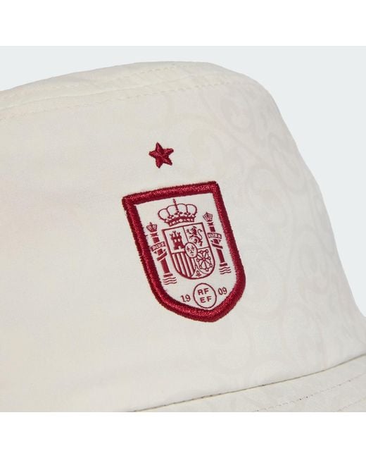 Adidas White Spanien 26 Stoffhut