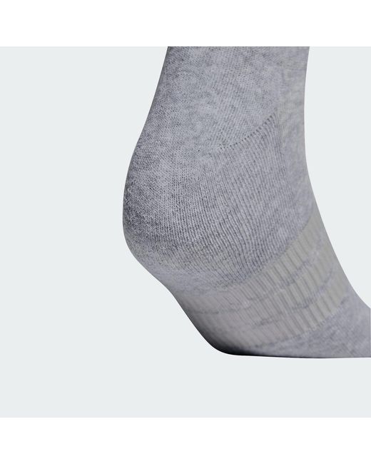 Adidas White Cushioned Sportswear Ankle Socks 3 Pair Pack