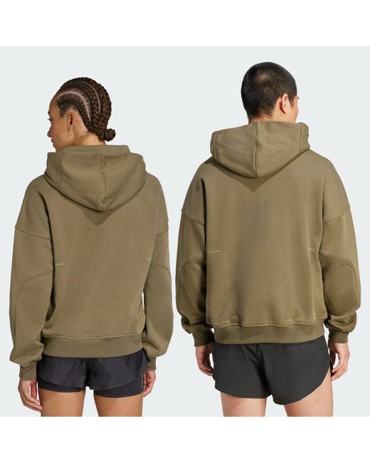 Adidas Green Adi365 H.Koumori Running Hoodie (Gender Neutral)