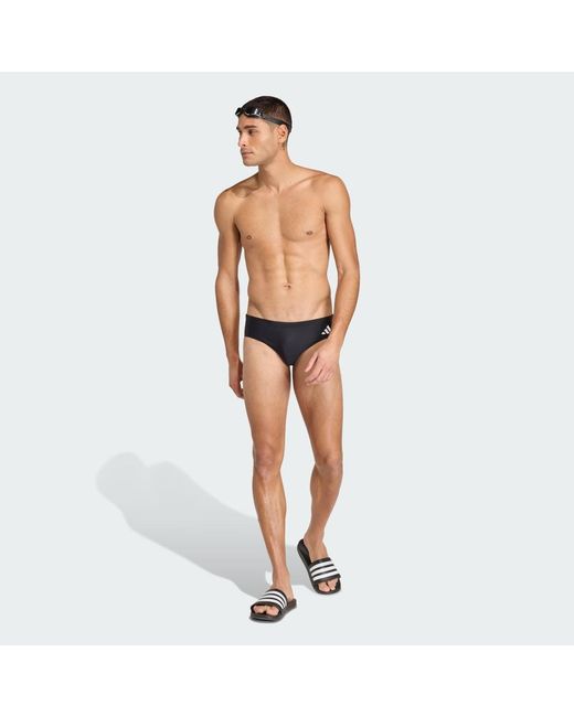 Bañador Solid Adidas de hombre de color Blue