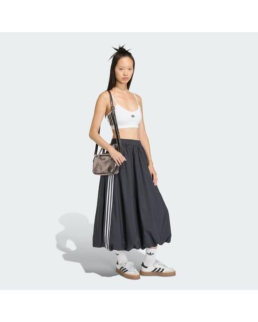 Adidas Black Balloon Long Skirt