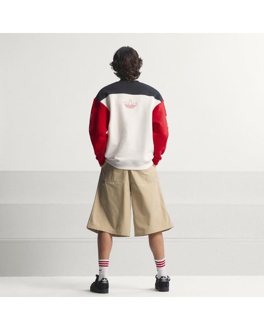 Adidas Multicolor Graphic Sweatshirt for men