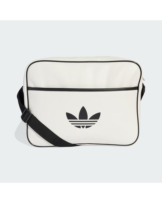 Adidas White Airliner Bag