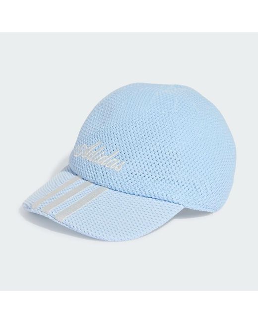Adidas Blue Crochet Cap
