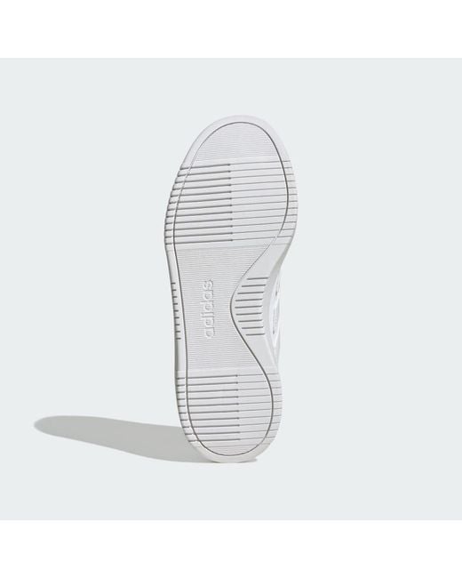 Adidas White Courtblock Bold Shoes