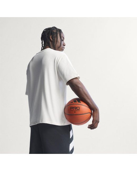 Adidas White Anthony Edwards Archive T-Shirt for men