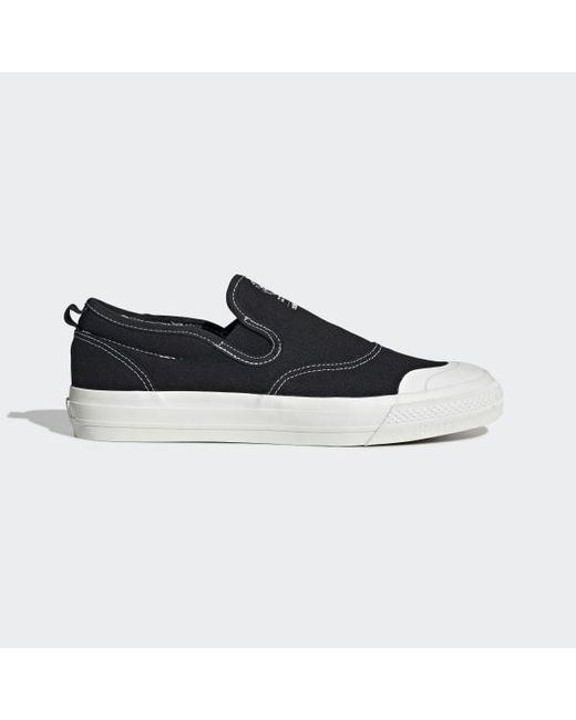 nizza slip on black