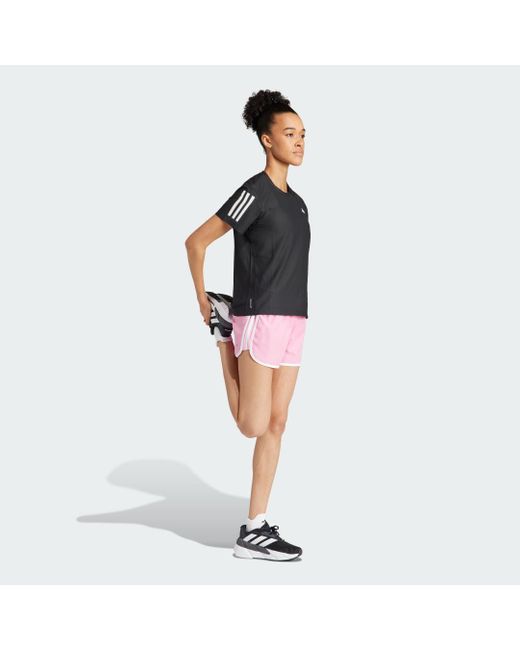 Adidas Originals Pink Marathon 20 Running Shorts
