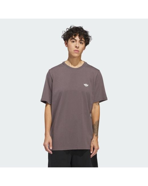 T-shirt Shmoofoil Overseer Short Sleeve di Adidas in Gray da Uomo