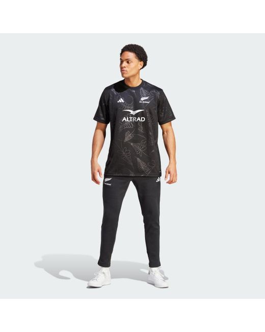 T-shirt de rugby supporters All Blacks adidas pour homme | Lyst