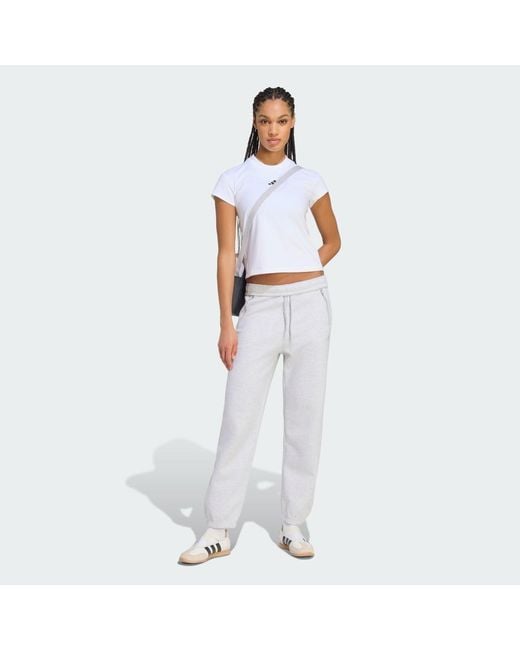Adidas White Z.N.E. Pant