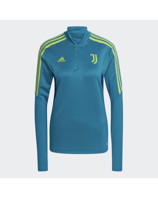 Maglia Da Allenamento Condivo 22 Juventus di Adidas in Blue