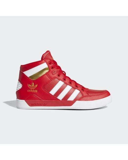 Adidas Hard Court Hi in het Red voor heren