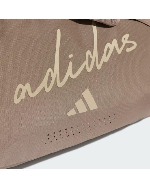 Adidas Natural Defender Allover Graphic Duffle Bag S