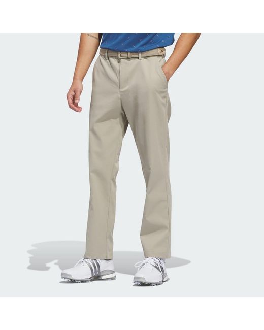 Adidas Natural Ultimate365 Twill Loose Fit Trousers for men