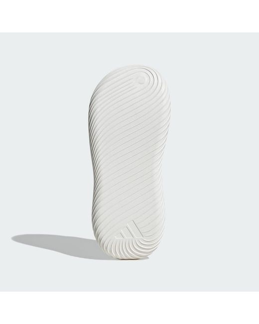 Adidas White Purechill Slides for men