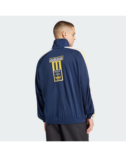 Adidas Blue Adicolor Adibreak Track Top for men