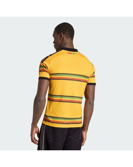 Adidas Yellow Jamaica National Team 2026 Home Replica Jersey for men