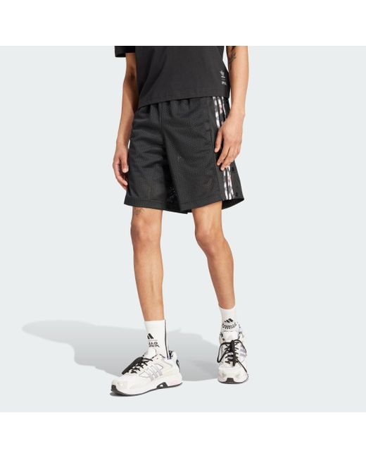 Adidas Black Pride Adibreak Shorts for men