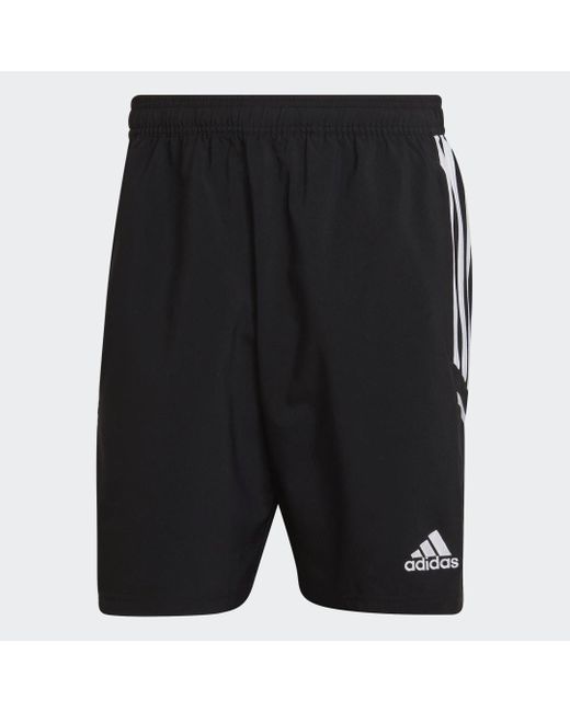 Adidas Black Condivo 22 Woven Shorts for men