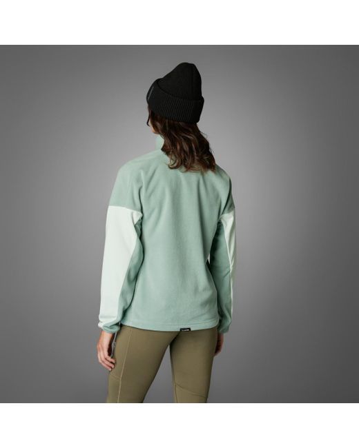 Anorak Terrex Multi Climawarm Fleece Adidas de color Green