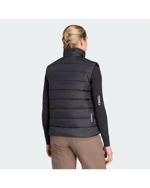 Adidas Black Terrex Multi Essentials Climawarm Padded Vest