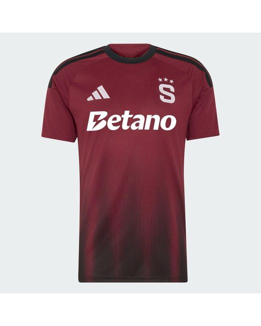 Adidas Red Ac Sparta Prague 26/27 Home Jersey for men