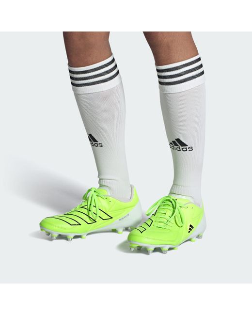 Adidas Green Rs15 Elite Soft Ground Rugby Boots