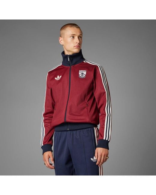 Adidas Red Arsenal Originals Track Top for men
