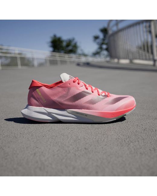 Adidas Pink Adizero Adios 8 W