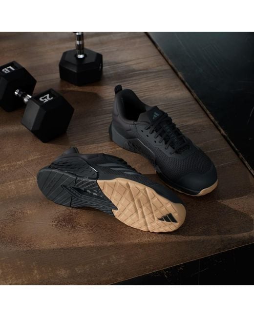 Adidas Black Dropset 3 Training Shoes
