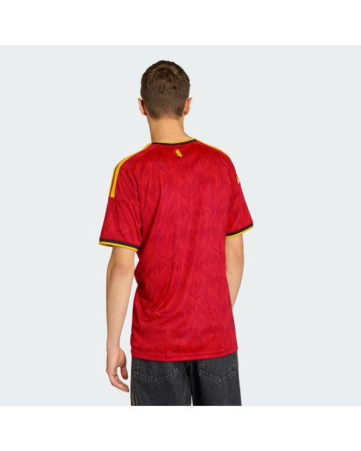 Adidas Red Belgium 26 Home Jersey for men