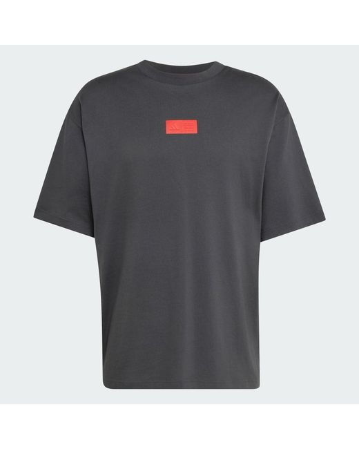 Adidas Gray Audi Revolut F1 Team Elevated Graphic I T-Shirt for men