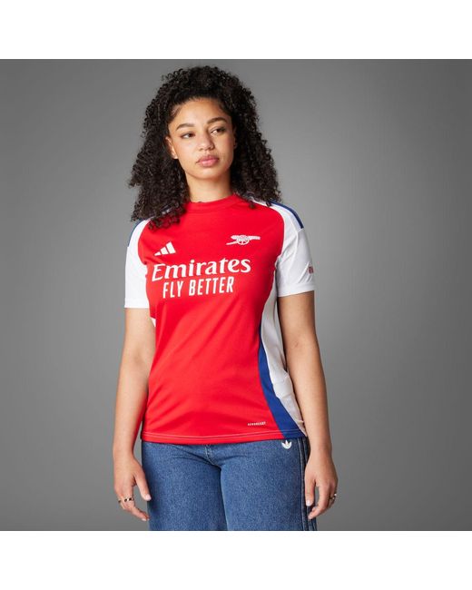 Adidas Red Arsenal 24/25 Home Jersey