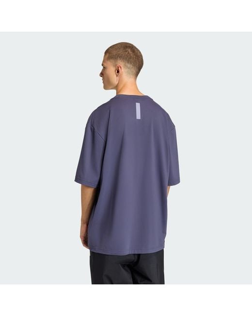 Adidas Blue Poc Z.N.E. T-Shirt for men