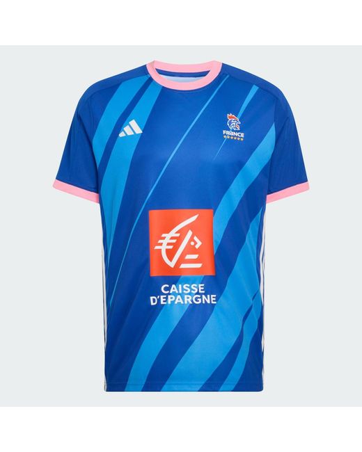 Adidas Blue Ffhb Match Jersey for men
