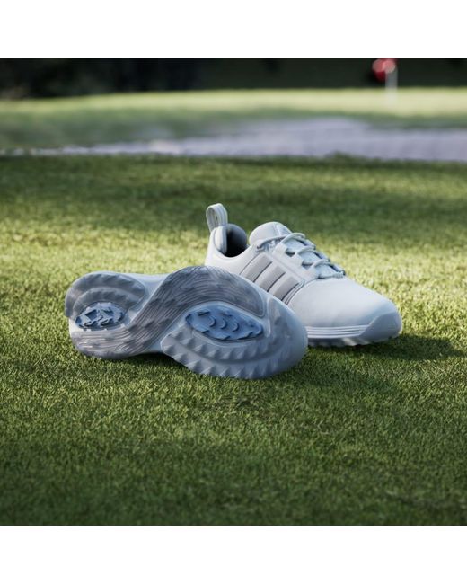 Adidas White Adipower 26 Spikeless Golf Shoes