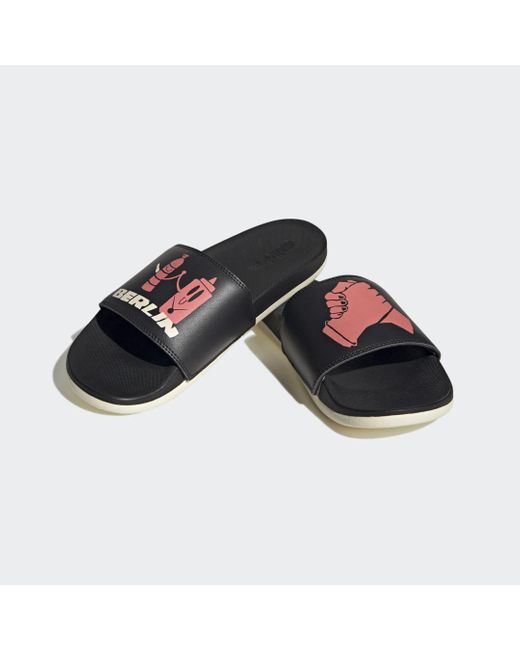 Adidas Black Adilette Comfort Sandals